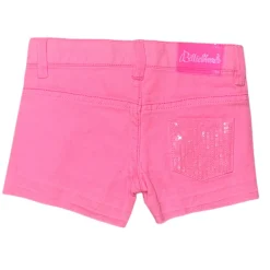 BILLIEBLUSH Bottoms | Sequin & Sparkle✨-COLORED DENIM SHORT W/ SEQUIN POCKETS
