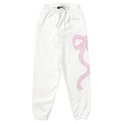 KATIE J NEW YORK Bottoms | Bows Collection-COQUETTE BOW DYLAN SWEATPANTS