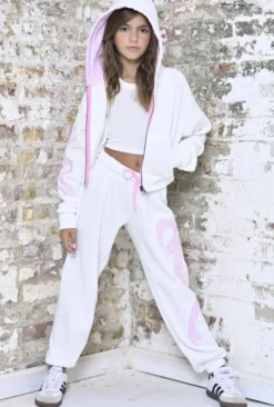 KATIE J NEW YORK Bottoms | Bows Collection-COQUETTE BOW DYLAN SWEATPANTS