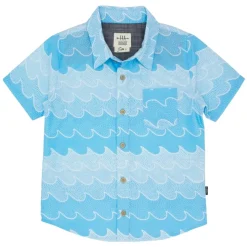 BOY FEATHER 4 ARROW Tops | Tops-COSMIC WAVES  BUTTON DOWN