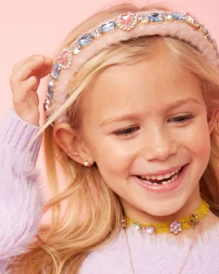 SUPER SMALLS Gift Sets | Clips / Headbands-COTTON CANDY JEWELED HEADBAND