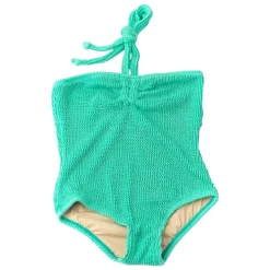 SHADE CRITTERS Swim-CRINKLE HALTER ONE PIECE SWIMSUIT