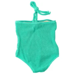 SHADE CRITTERS Swim-CRINKLE HALTER ONE PIECE SWIMSUIT