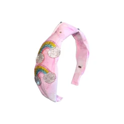 BARI LYNN Clips / Headbands | Rainbow-CRYSTAL RAINBOW TIE DYE HEADBAND