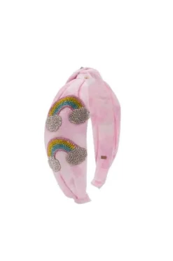 BARI LYNN Clips / Headbands | Rainbow-CRYSTAL RAINBOW TIE DYE HEADBAND