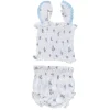 BELA u0026 NUNI Bottoms | Tops-DAFFODIL SMOCKED TOP AND BLOOMERS SET