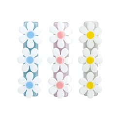 LILIES u0026 ROSES Clips / Headbands-DAISY CLIPS  SET OF 3