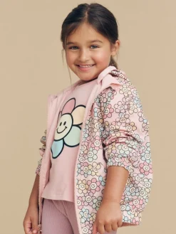 HUXBABY Outerwear | Outerwear-DAISY REVERSIBLE RAIN JACKET