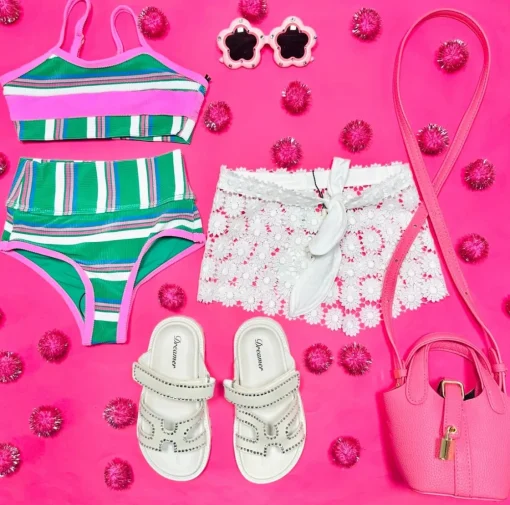 LITTLE PEIXOTO Swim-DAISY SARONG TIE SKIRT