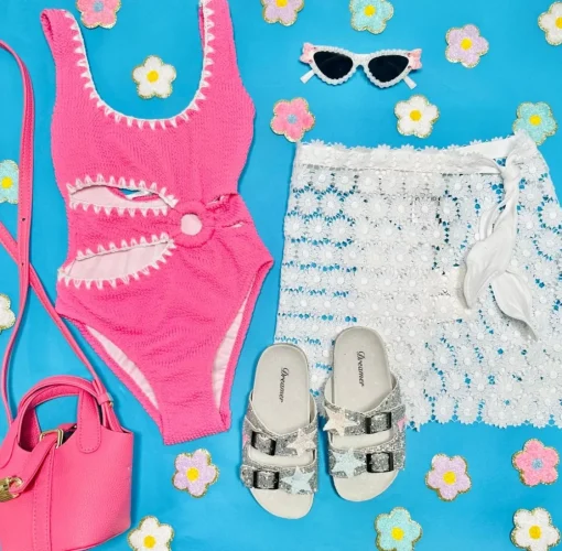 LITTLE PEIXOTO Swim-DAISY SARONG TIE SKIRT