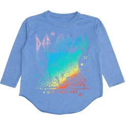 CHASER KIDS Tops-DEF LEPPARD LONG SLEEVE TSHIRT