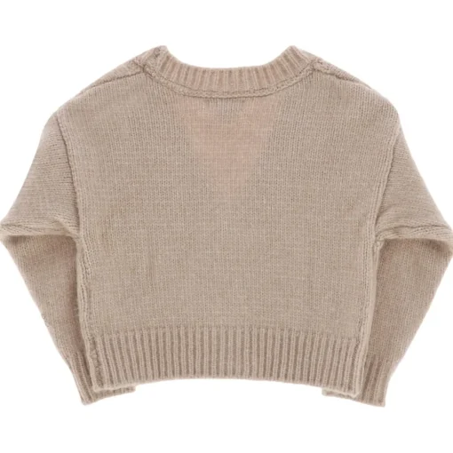 ANGEL'S FACE Outerwear | Bows Collection-DELPHINE CABLE KNIT CARDIGAN