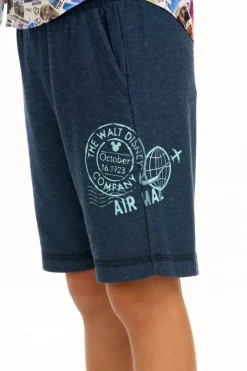 BOY CHASER KIDS Bottoms | Cartoon Characters-DISNEY'S MICKEY AIRMAIL SHORTS