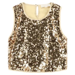 ANGEL'S FACE Tops-DIVA SEQUIN TOP