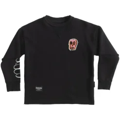 BOY NUNUNU Outerwear | Outerwear-DIZZY SKULL TOFER SWEATSHIRT
