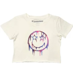 PRINCE PETER Tops | All Things Smiley Face-DRIPPY SMILEY FACE TSHIRT