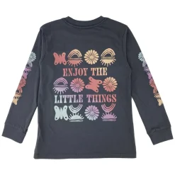 TINY WHALES Tops-ENJOY THE LITTLE THINGS LONG SLEEVE TSHIRT
