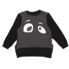 BOY LOUD APPAREL Outerwear-EYES KNITTED SWEATSHIRT