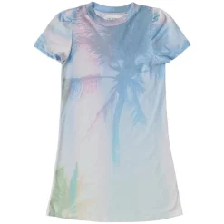 SOL ANGELES KIDS Dresses-FADED PALMS DRESS