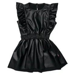 T2LOVE Dresses-FAUX LEATHER DRESS