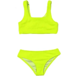 LIMEAPPLE Swim | Neon-FAY LIME TWO PIECE BIKINI