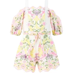 MARLO Jumpsuits / Rompers | Special Occasion-FIONA LACE ROMPER