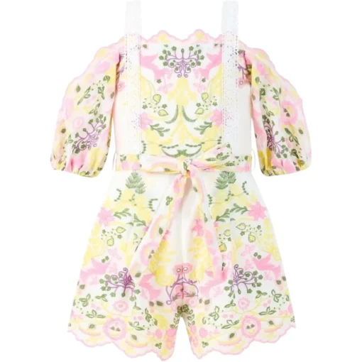 MARLO Jumpsuits / Rompers | Special Occasion-FIONA LACE ROMPER