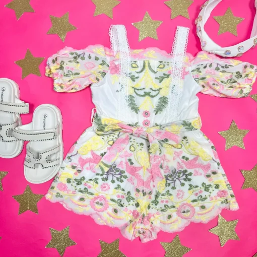 MARLO Jumpsuits / Rompers | Special Occasion-FIONA LACE ROMPER