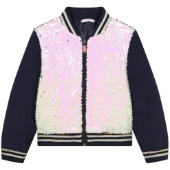 BILLIEBLUSH Outerwear | Sequin & Sparkle✨-FLIP SEQUIN BOMBER JACKET