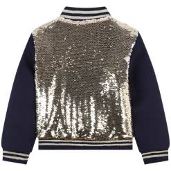 BILLIEBLUSH Outerwear | Sequin & Sparkle✨-FLIP SEQUIN BOMBER JACKET