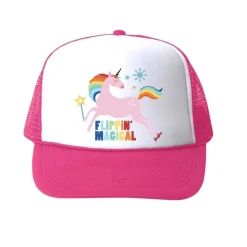 BUBU Hats / Beanies | Unicorns-FLIPPIN MAGICAL UNICORN TRUCKER HAT