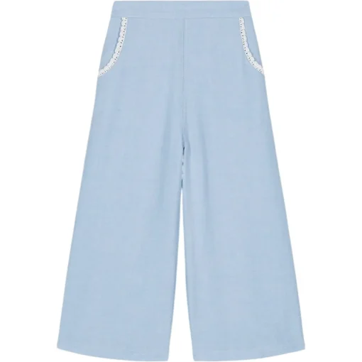 LOUISE MISHA KIDS Bottoms-FLOR CHAMBRAY PANTS