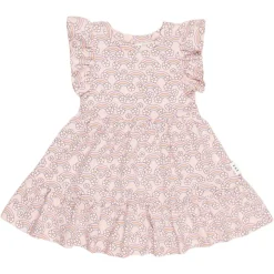HUXBABY Dresses | Dresses-FLOWER BOW FRILL DRESS