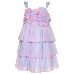 SARA SARA Dresses | Dresses-FLOWER MESH TUTU DRESS