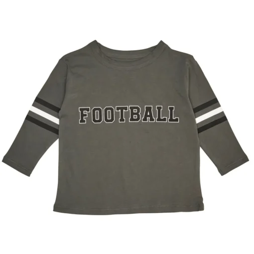 BOY CHASER KIDS Tops | Sports Theme-FOOTBALL LONG SLEEVE TSHIRT