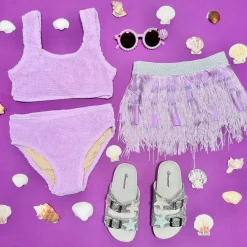 SHADE CRITTERS Bottoms | Swim-FRINGE SKIRT