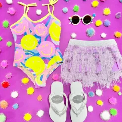 SHADE CRITTERS Bottoms | Swim-FRINGE SKIRT