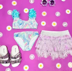 SHADE CRITTERS Bottoms | Swim-FRINGE SKIRT