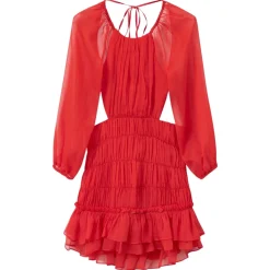 MARLO Dresses-GABRIEL OPEN BACK DRESS