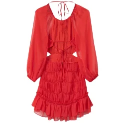 MARLO Dresses-GABRIEL OPEN BACK DRESS