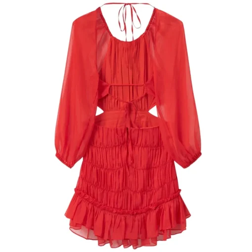 MARLO Dresses-GABRIEL OPEN BACK DRESS