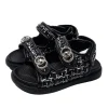 MINI DREAMERS Shoes-GIGI TWEED DAD SANDALS
