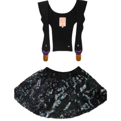 WAUW CAPOW Dresses-GLITTER BIRD DRESS