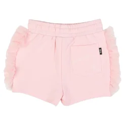 ROCK YOUR BABY Bottoms | Bottoms-GLITTER RUFFLE SHORTS