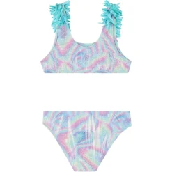 BILLIEBLUSH Swim-GLITTER TWO PIECE BIKINI W/ FRINGE STRAPS
