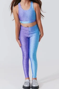 TEREZ Bottoms-GLITTER UNICORN LEGGINGS