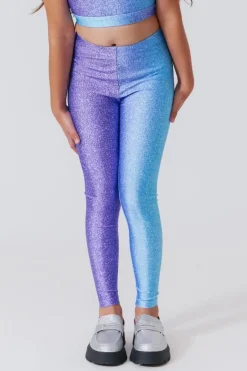 TEREZ Bottoms-GLITTER UNICORN LEGGINGS