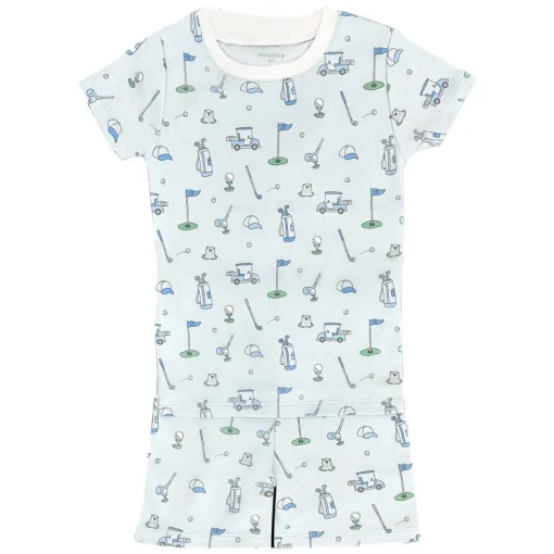BOY NOOMIE Pajamas-GOLF SHORT SLEEVE/SHORTS PJS