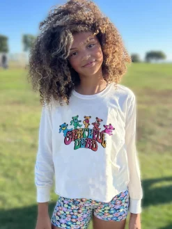 ROWDY SPROUT Tops | Tops-GRATEFUL DEAD BEARS LONG SLEEVE TSHIRT