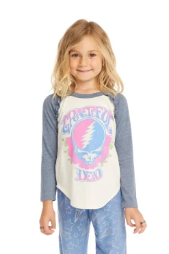 BOY CHASER KIDS Tops | Skulls -GRATEFUL DEAD LONG SLEEVE TSHIRT